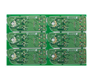 2 layers immersion gold matte green PCB styrelser